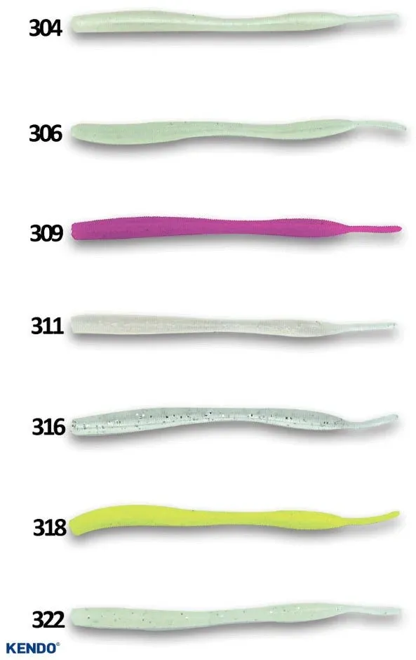Kendo Mebaru&Ajı Worm 2.55 inch 7 Adet 304