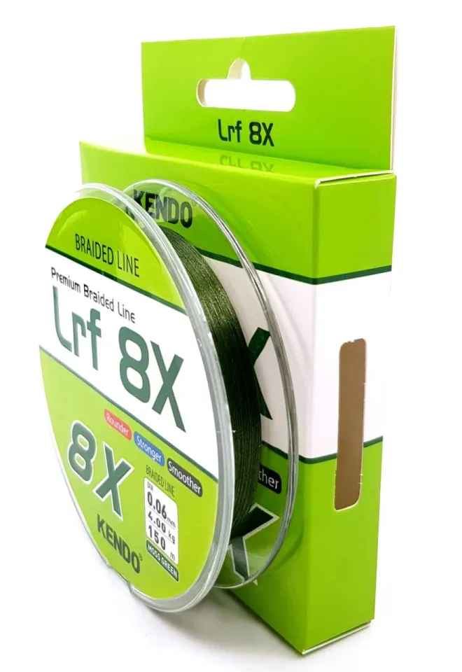 Kendo Lrf 8X Fighting 150 mt Örgü ip Misina (Moss Green)