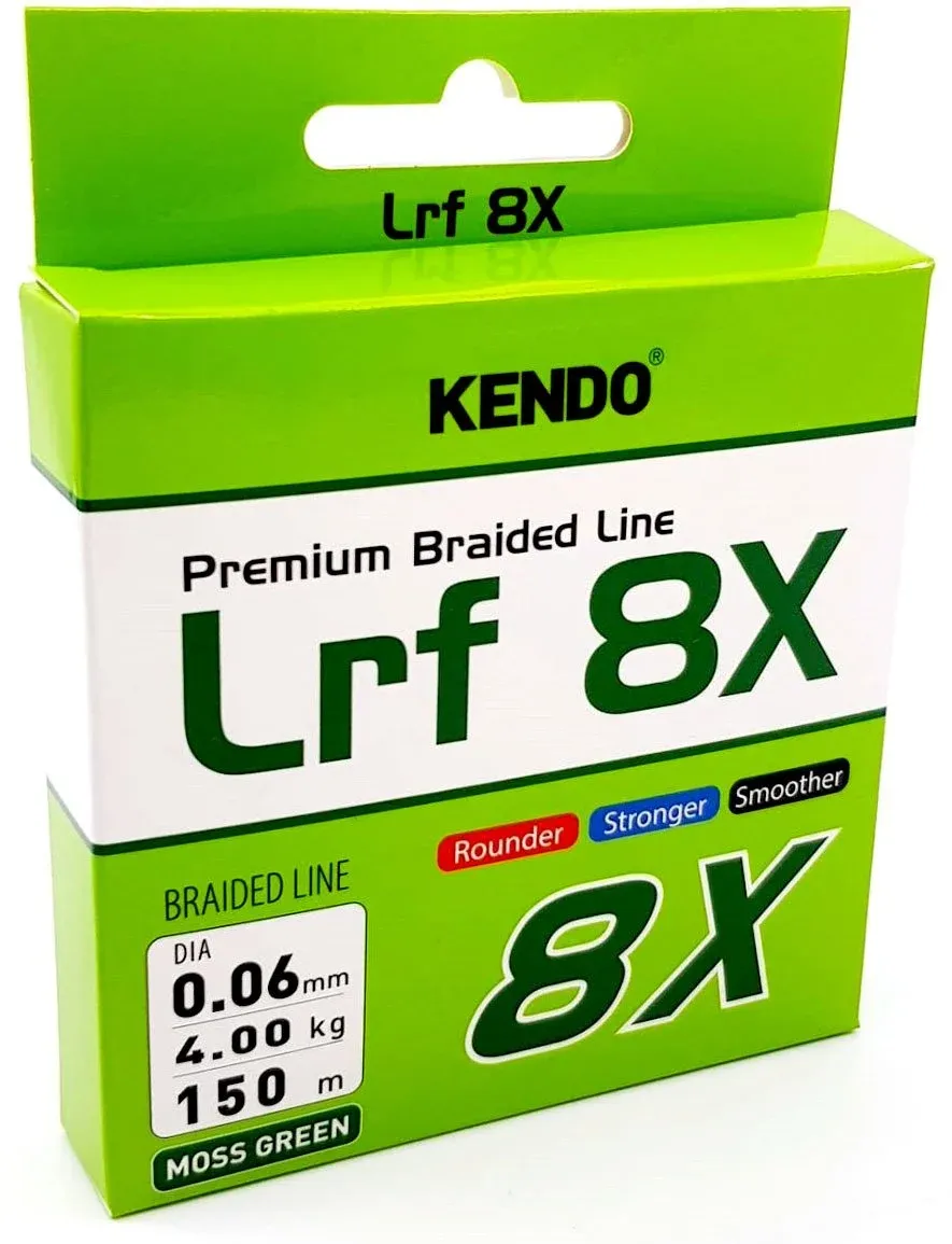 Kendo Lrf 8X Fighting 150 mt Örgü ip Misina (Moss Green)