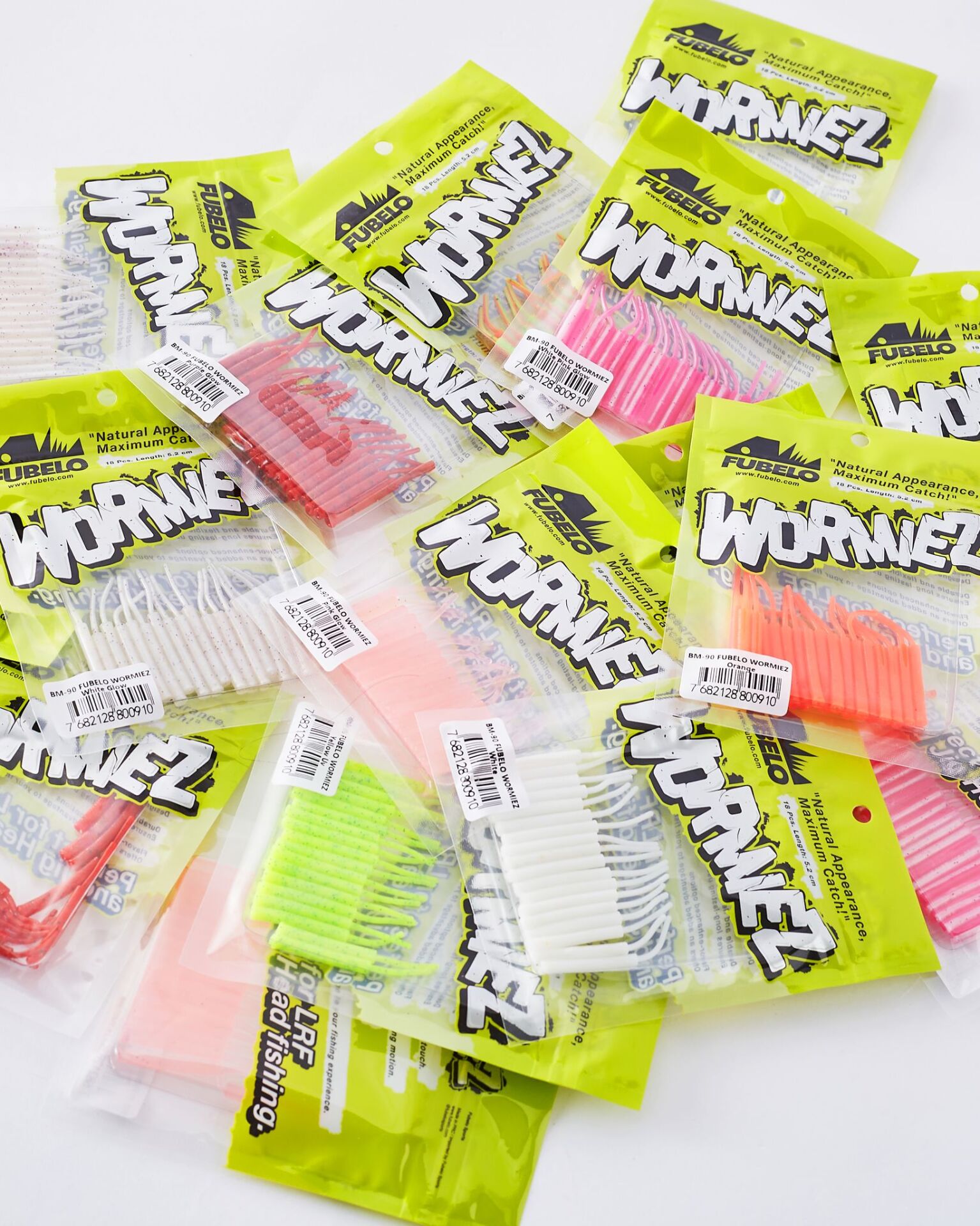 Fubelo Wormıez 5.2 cm 18 Adet Slikon
