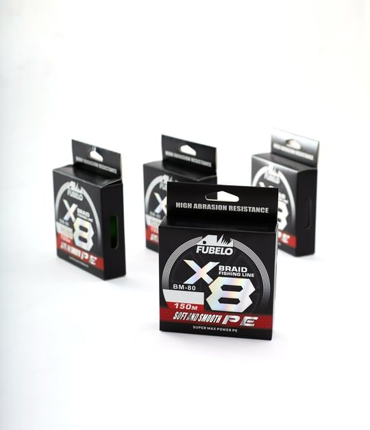 Fubelo Braid Line 8x Multicolor 150m İp Misina
