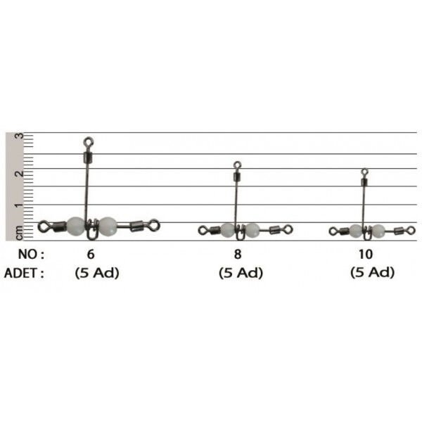 Fırdöndü Rolling Triple Beads 3 Lü